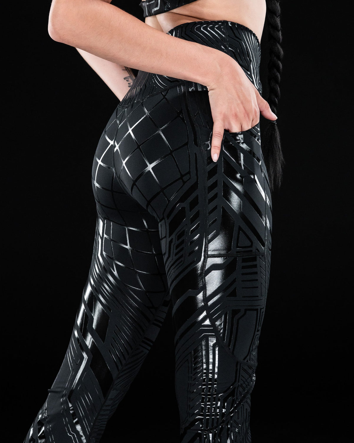 FUTURE FLARE leggings 2 ( w/ pockets )