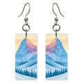 She's Choosing Colorado Earrings | Maroon Bells Sunrise Pink | SC6B17