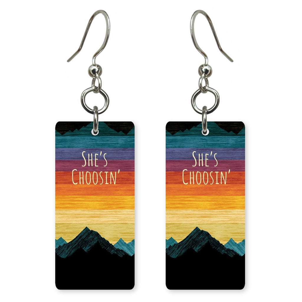 She's Choosing Colorado Earrings | Sunset Peaks | SC6B