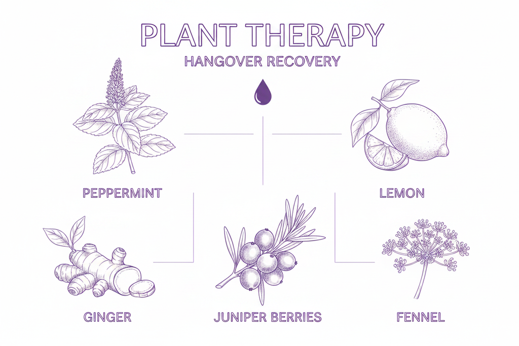 Plant Therapy Hangover Recovery Essential Oil Blend 10ml